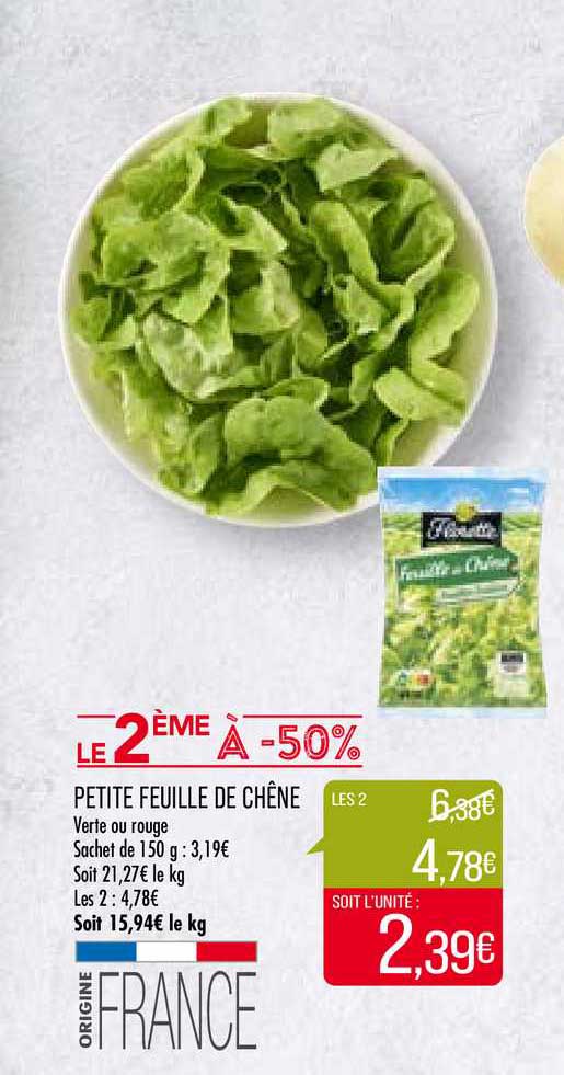 Petite Feuille De Chêne Florette