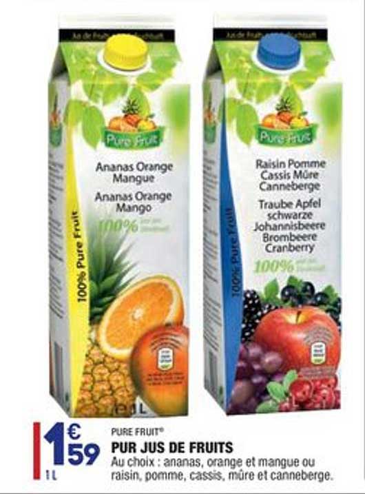 Pur Jus De Fruits Pure Fruit