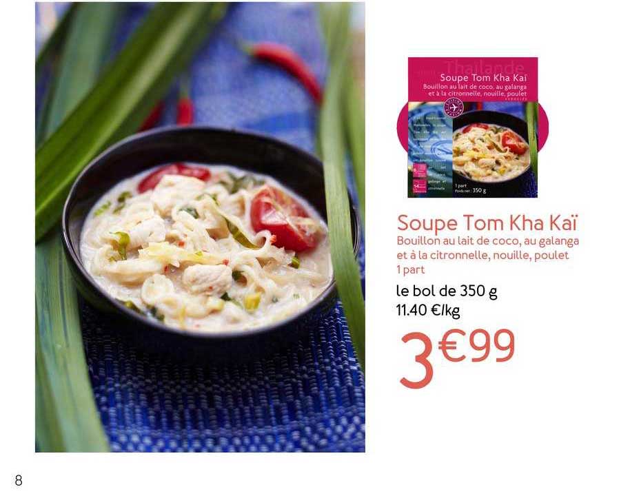 soupe tom kha kaï