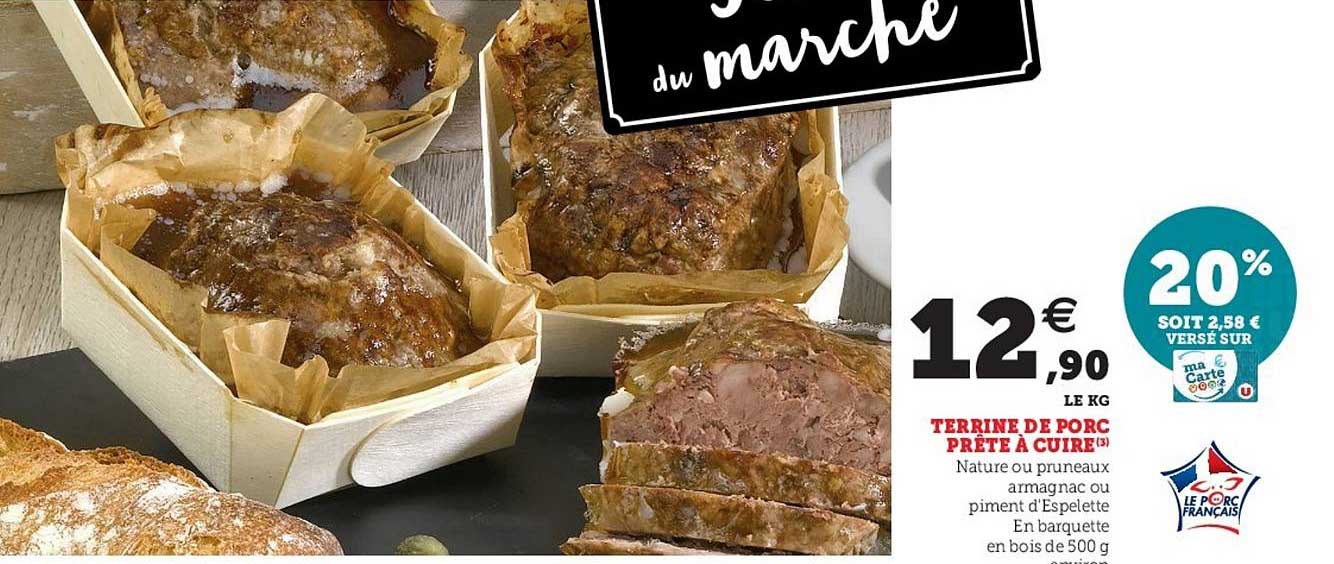 Terrine De Porc Prête à Cuire