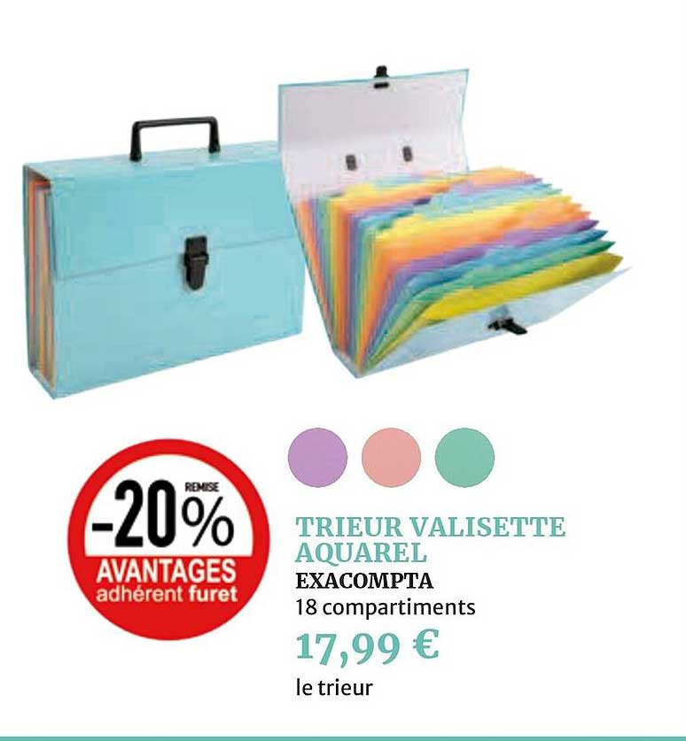 Trieur Valisette Aquarel