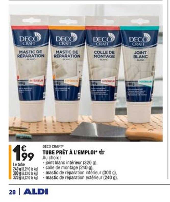 tube prêt à l'emploi deco craft