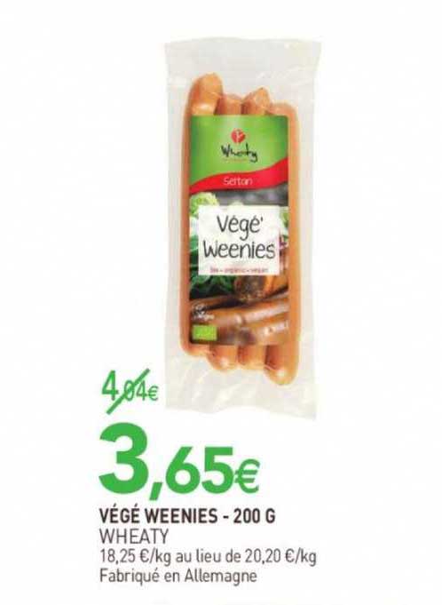 Végé Weenies