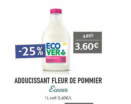 adoucissant fleur de pommier ecover