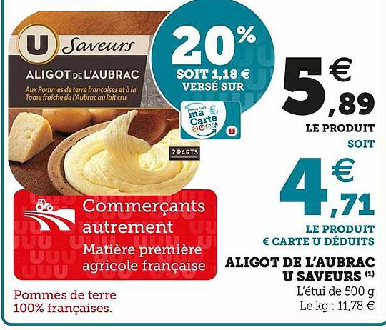 aligot de l'aubrac u saveurs