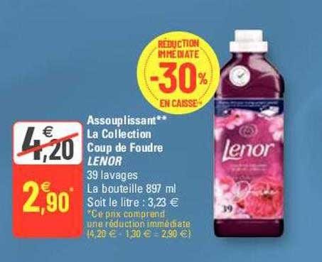 assouplissant** la collection coup de foudre lenor