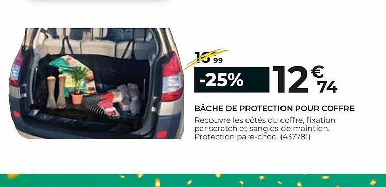Bâche De Protection Pour Coffre