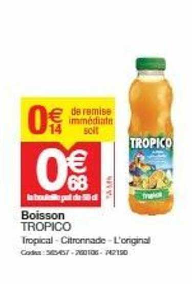 Boisson Tropico