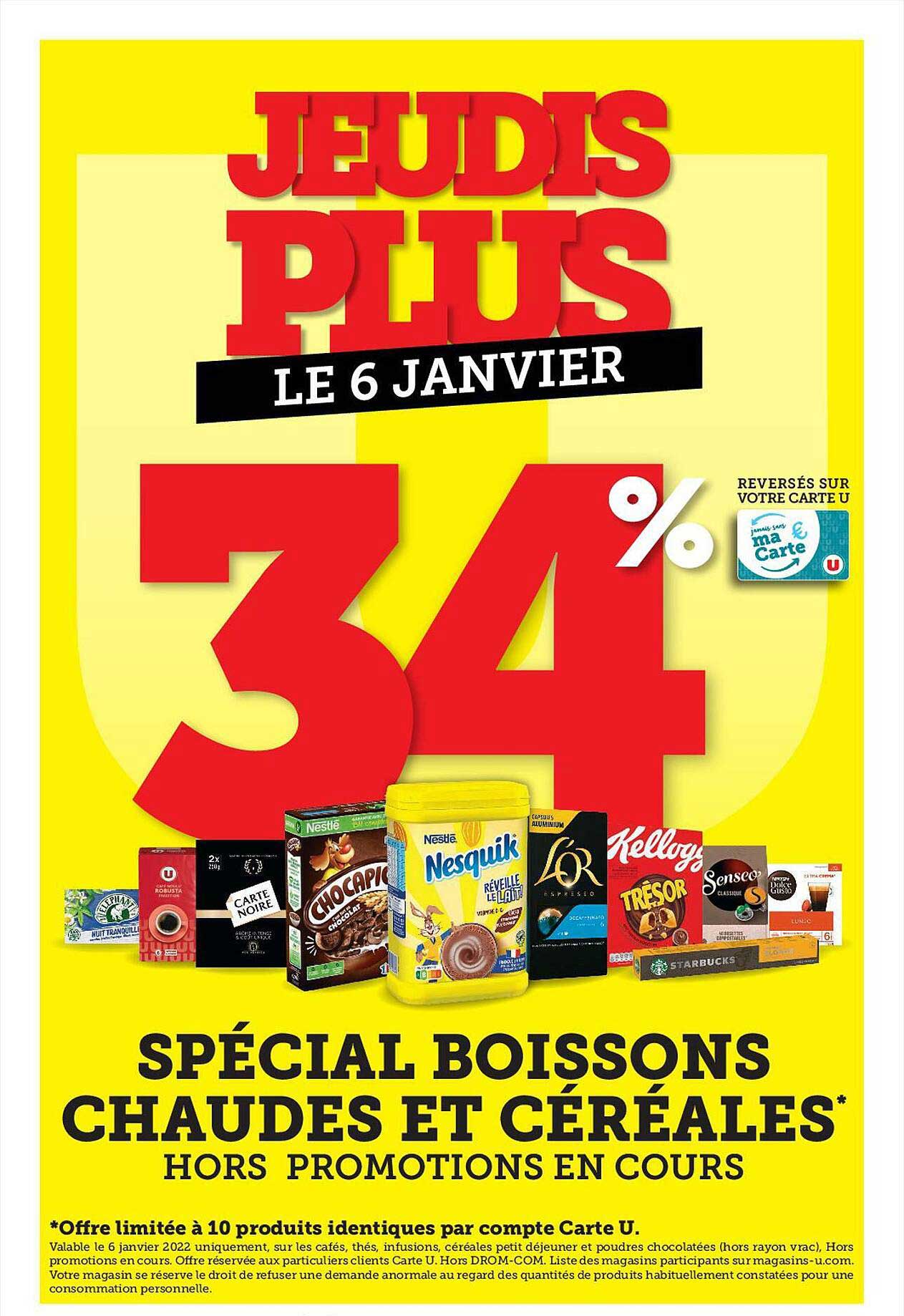 boissons chaudes et céréales