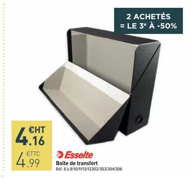 boîte de transfert esselte
