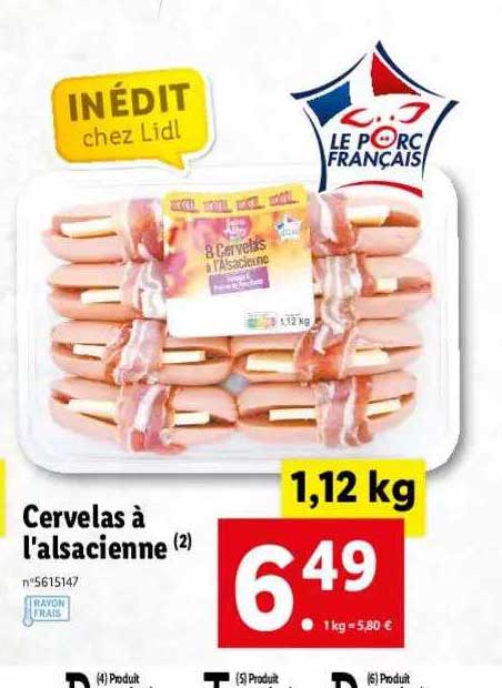 cervelas à l'alsacienne saint alby