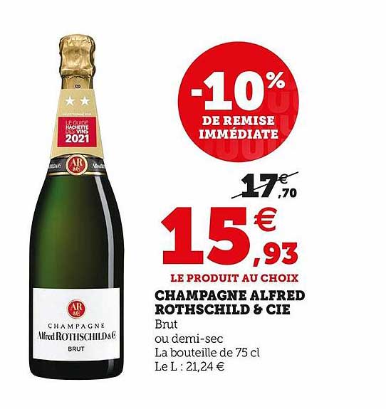 champagne alfred rothschild & cie