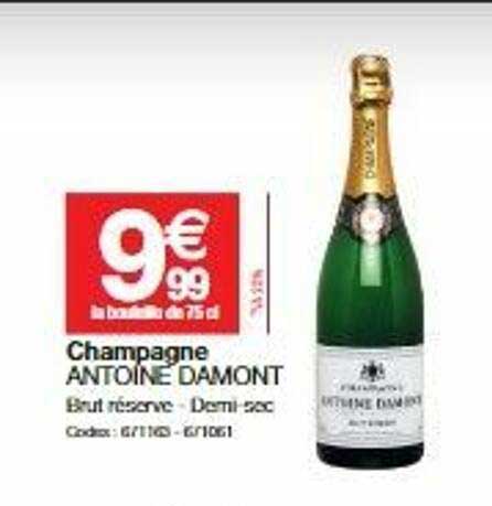 champagne antoine damont