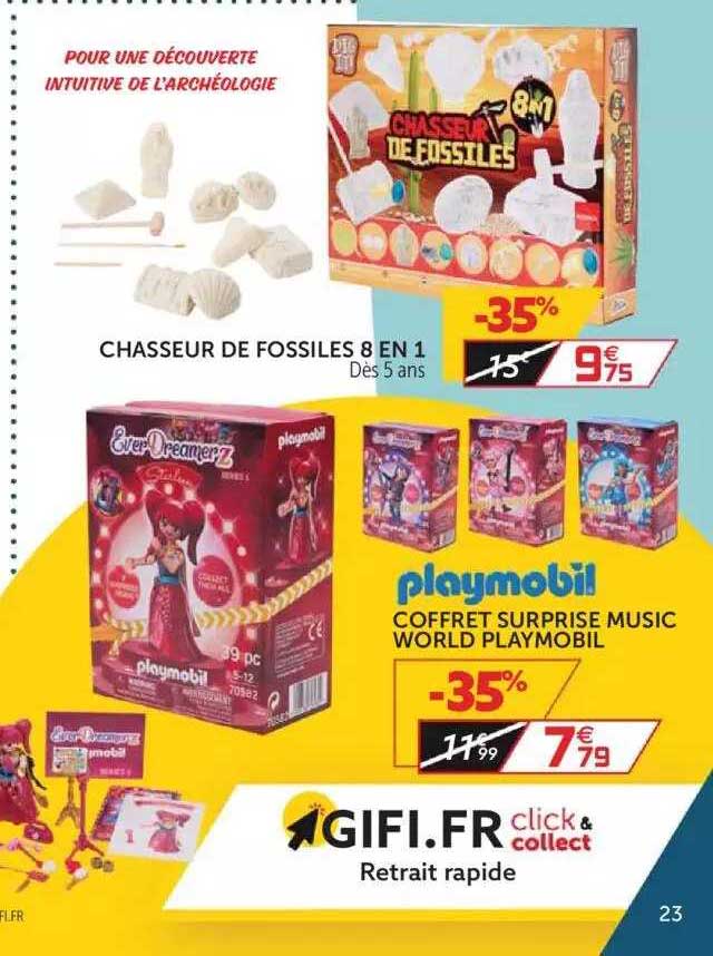 chasseur de fossiles 8 en 1