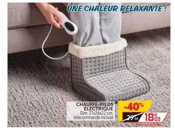 Chauffe-pieds électrique