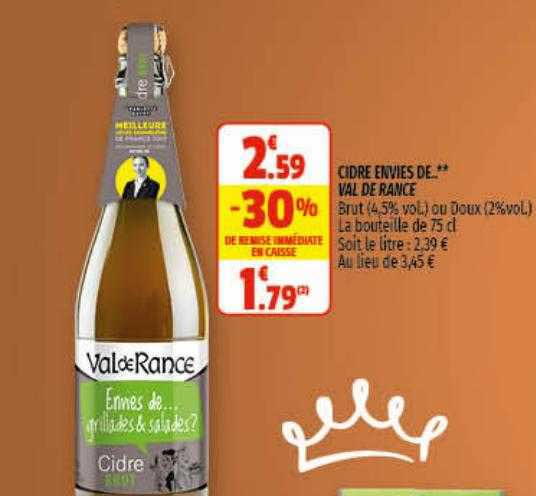 cidre envies de...** val de rance