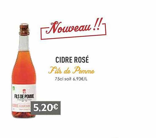 Cidre Rosé Fils De Pomme