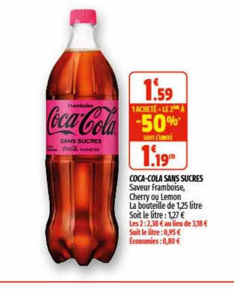 coca-cola sans sucres