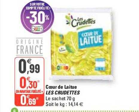 Cœur De Laitue Les Crudettes