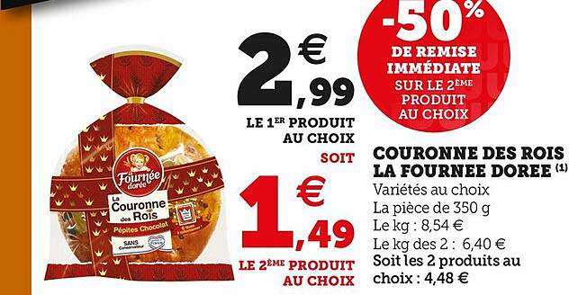 couronne des rois la fournée dorée