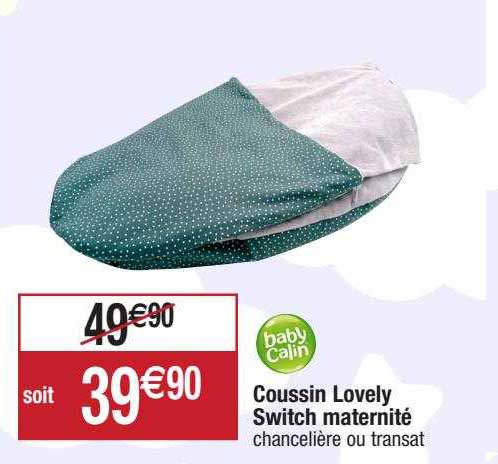 coussin lovely switch maternité