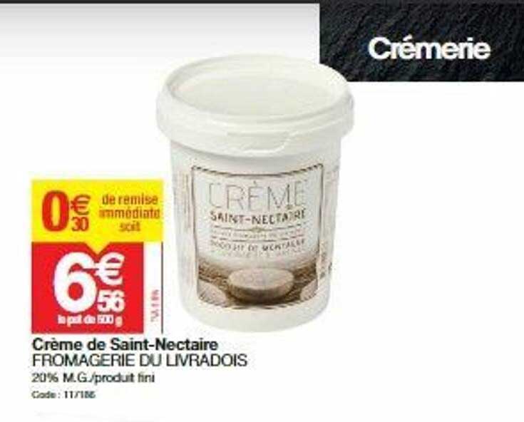 crème de saint-nectaire fromagerie du livradois