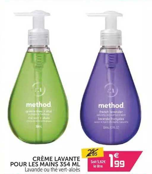 crème lavante pour les mains 354 ml