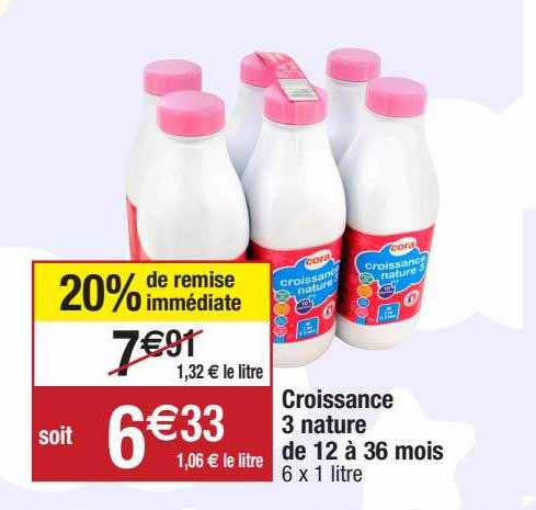 Croissance 3 Nature De 12 à 36 Mois