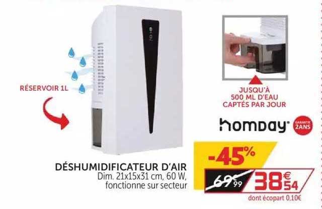 déshumidificateur d'air