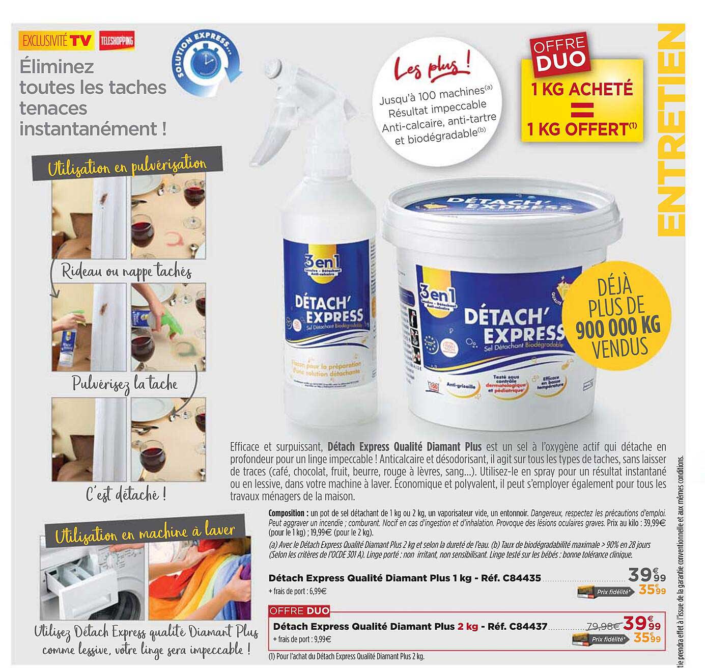 Détach Express Qualité Diamant Plus