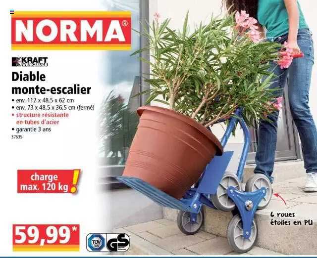 diable monte-escalier kraft werkzuge