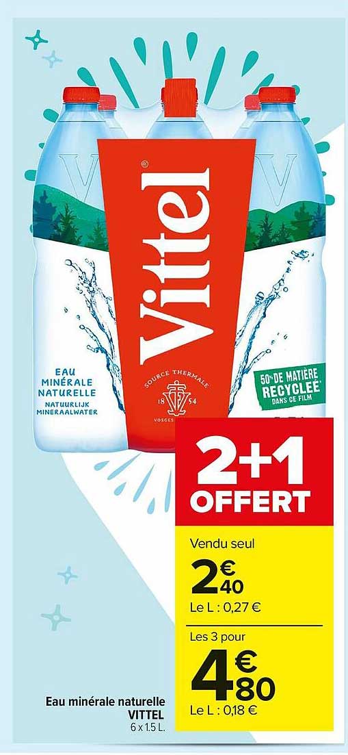 Eau Minérale Naturelle Vittel