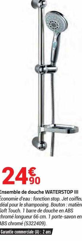 ensemble de douche waterstop III
