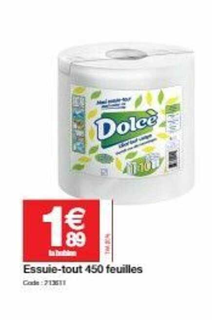 essuie-tout 450 feuilles