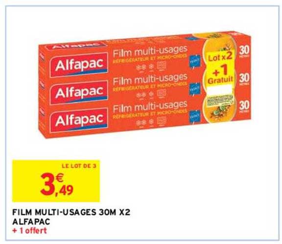 film multi-usages 30m x2 alfapac