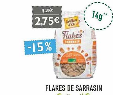 flakes de sarrasin