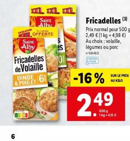 fricadelles saint alby