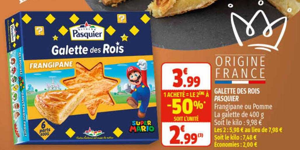 galette des rois pasquier