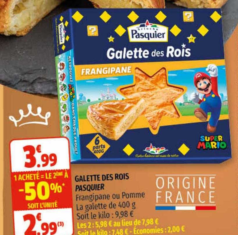 Galette Des Rois Pasquier