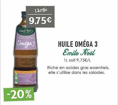 huile oméga 3 emile noël