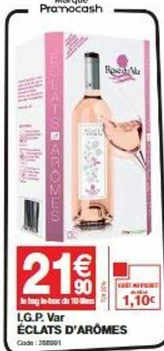 i.g.p. var éclats d'arômes