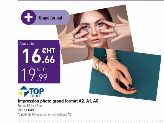 impression photo grand format a2, a1, a0