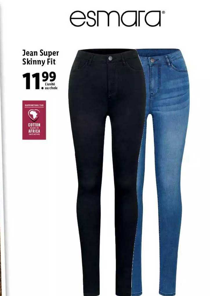 Jean Super Skinny Fit Esmara