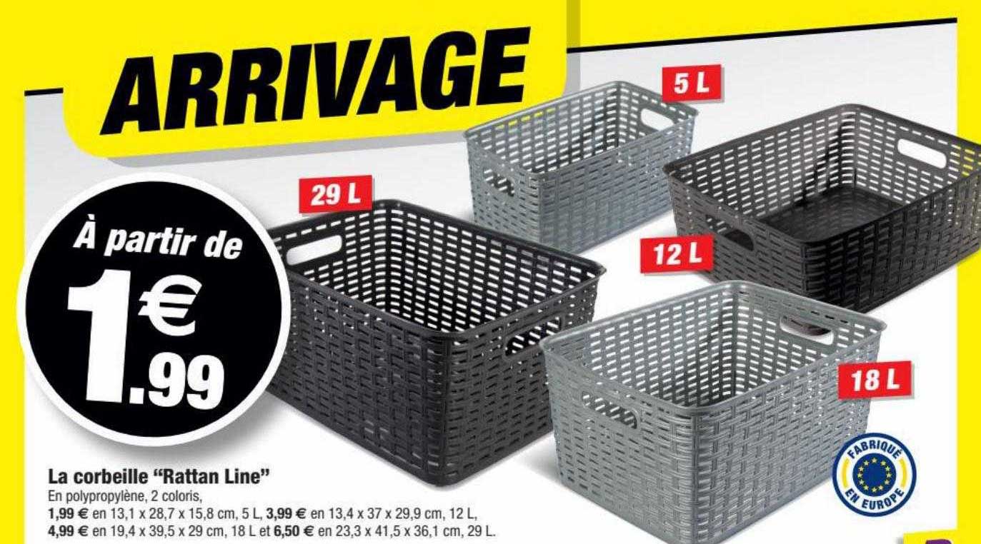 la corbeille "rattan line"