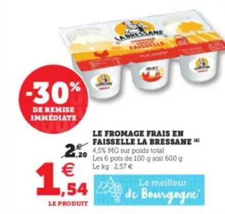 Le Fromage Frais En Faisselle La Bressane