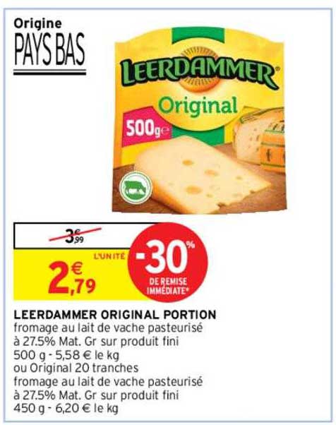 Leerdammer Original Portion