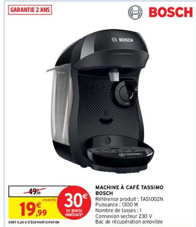 Machine à Café Tassimo Bosch