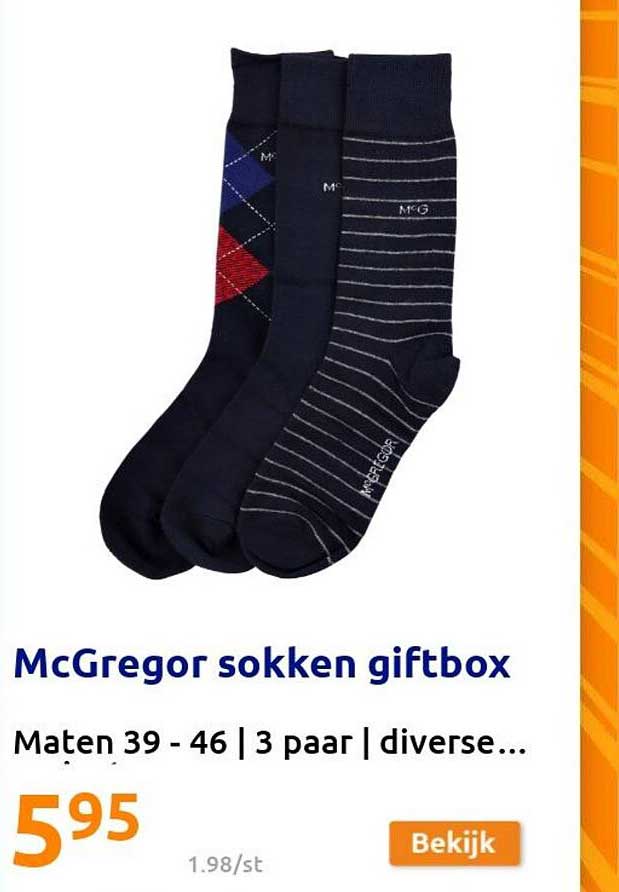 mcGregor sokken giftbox