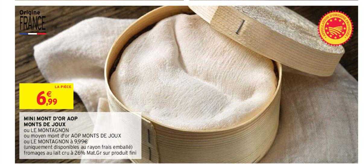 mini mont d'or aop monts de joux