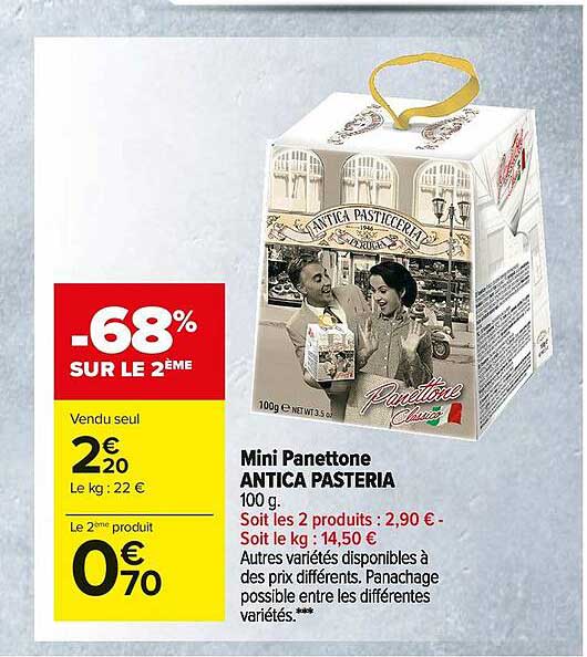 mini panettone antica pasteria